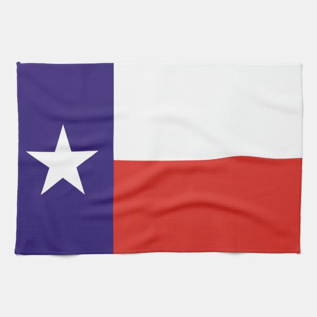 toalla de bandera de estado de Texas (Horizontal)