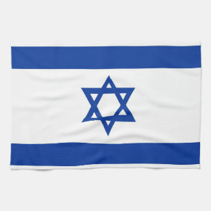 toalla de bandera de israel