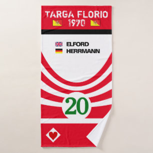 Toalla de baño 1970 ACE OF HEARTS