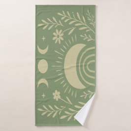 Toalla de baño Celestial Sage Green