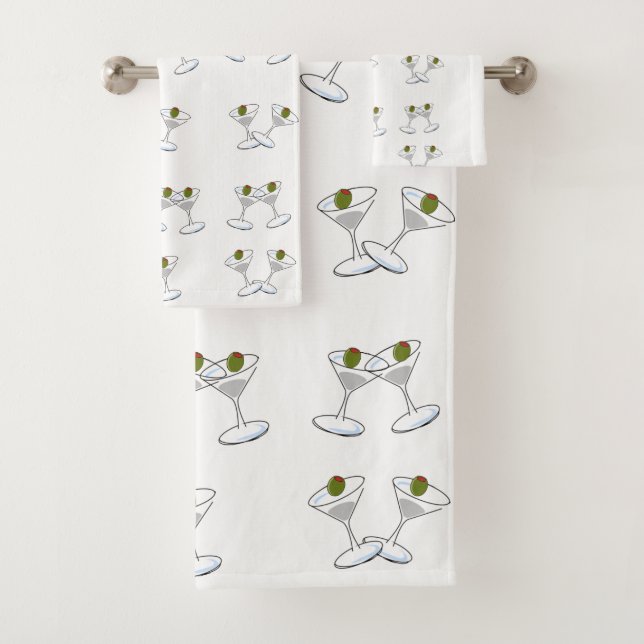Toalla De Baño Con Anteojos De Martini (In situ)