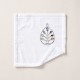 Toalla de baño con colgante de árbol de piedras pr