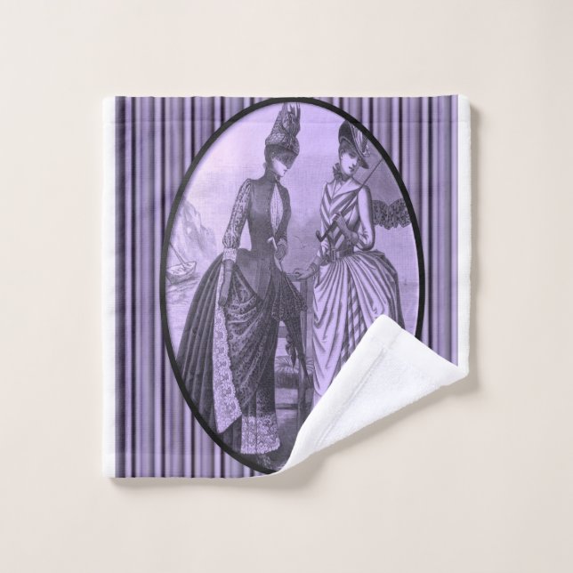 Toalla de baño confeccionada en victoriano (Toallita)