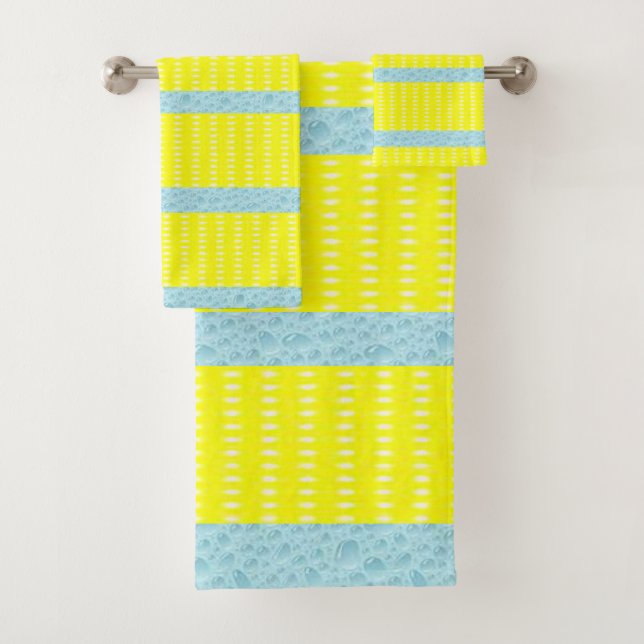 Toalla de baño Conjuntos Amarillo (In situ)