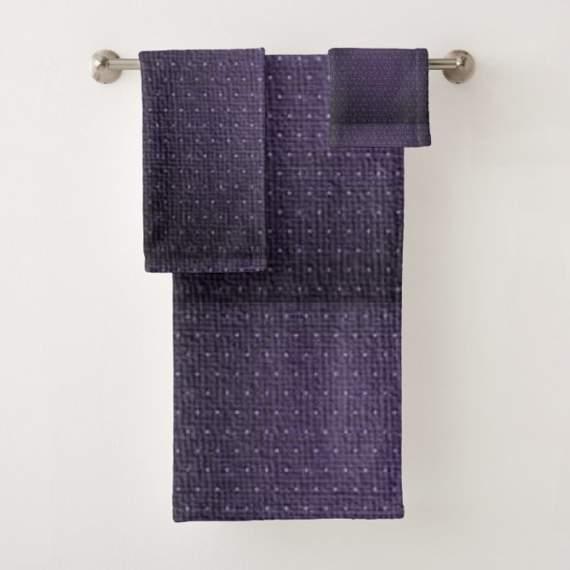 Toalla de baño Conjuntos Púrpura (In situ)
