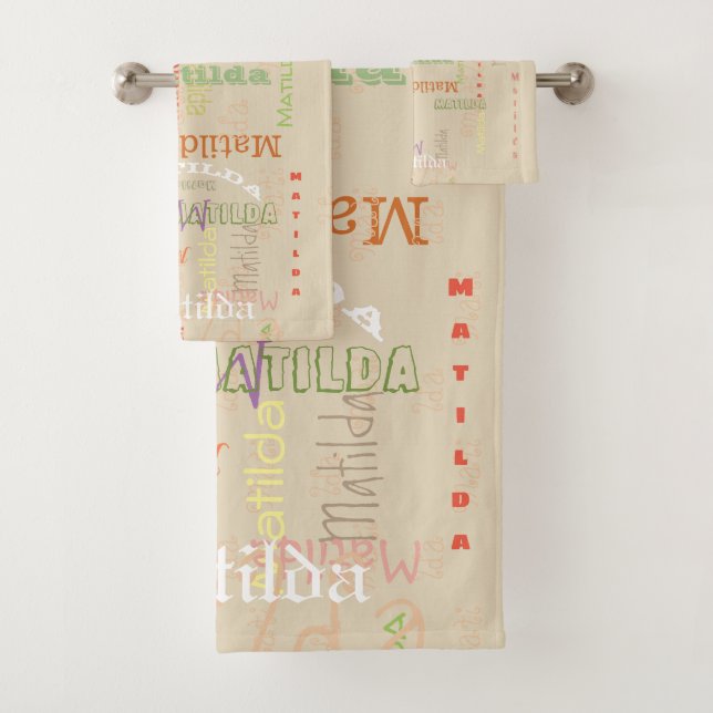 Toalla de baño conocida modificada para requisitos (In situ)