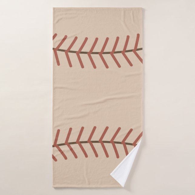 Toalla de baño de béisbol vintage  (Toalla de baño)