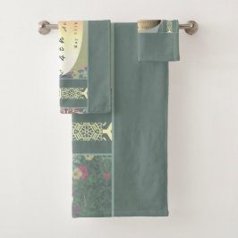 Toalla de baño de Boda de flores silvestres person