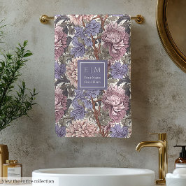 Toalla de baño de estilo suave pastel Morris