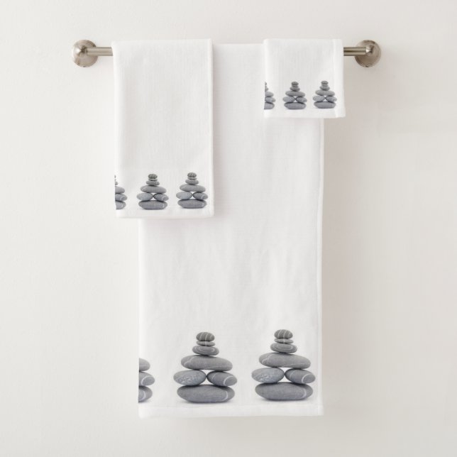 Toalla de baño de guijarros (In situ)