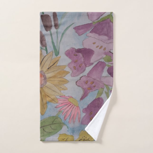 Toalla de baño de jardín de cabaña inglesa (Toalla de mano)