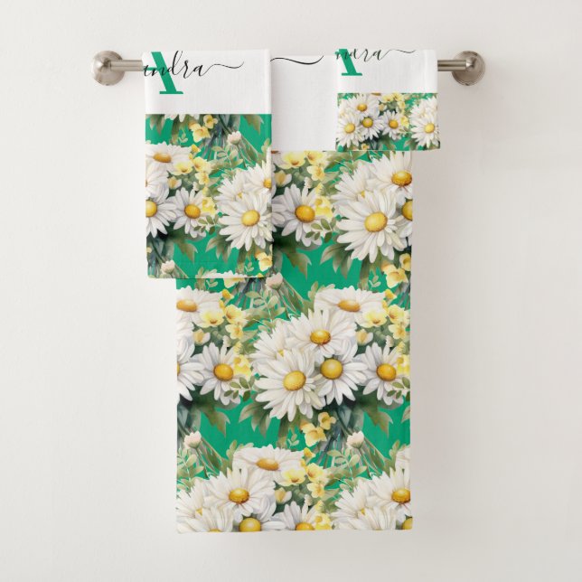 Toalla de baño de lujo | Mímate con flores (In situ)