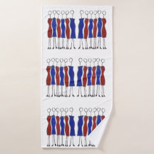 Toalla de baño (de mano única)