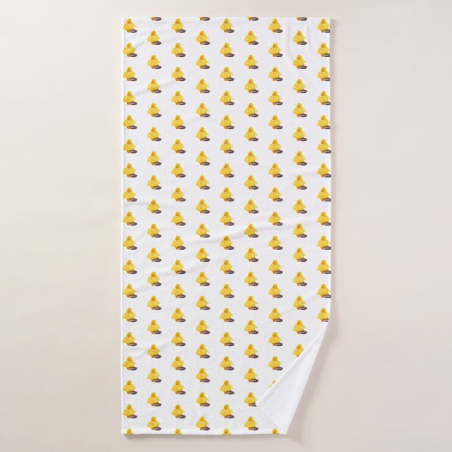 Toalla de baño de pato amarillo (Toalla de baño)