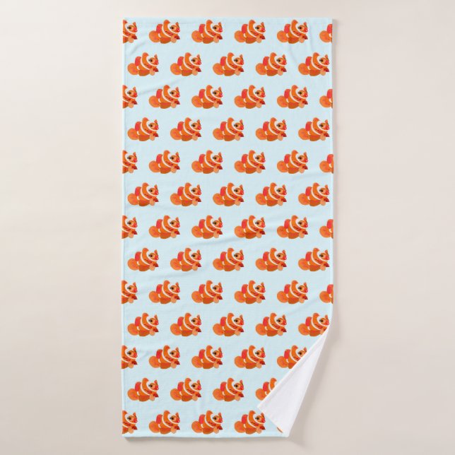 Toalla de baño de peces dorados (Toalla de baño)