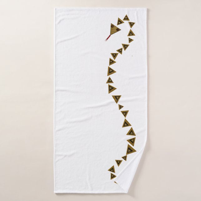 Toalla de baño de serpiente (Toalla de baño)
