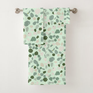 Toalla de baño de terrazzo elegante