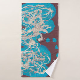 Toalla de baño del mundo del amor