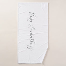 TOALLA DE BAÑO ESTILOS DE ARTE & DISEÑO