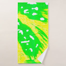 Toalla de baño feliz