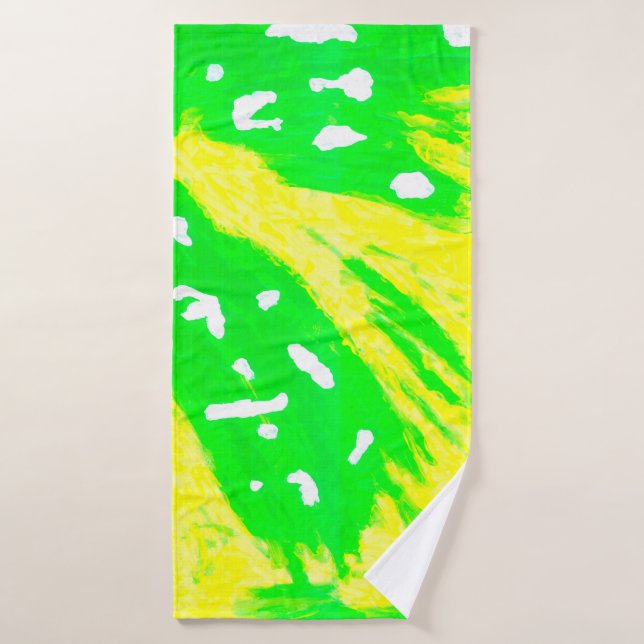 Toalla de baño feliz (Toalla de baño)