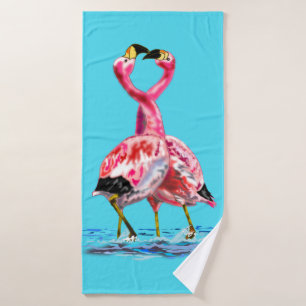 Toalla De Baño Flamingo Pinta