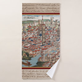 Toalla de baño Florencia Colore 1493
