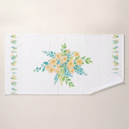 Toalla de baño "Flores del campo"
