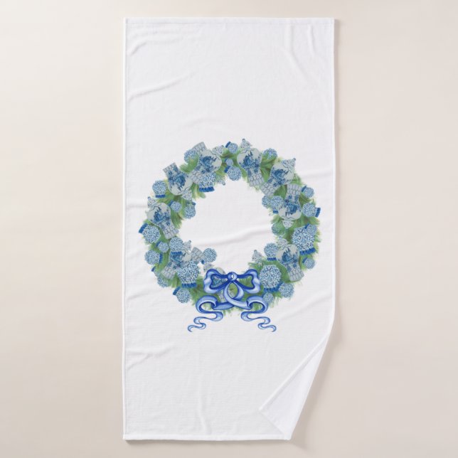 Toalla de baño Ginger Jar para Navidades de 2021 (Toalla de baño)