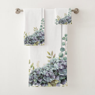 Toalla de baño Hidrangeas Eucalyptus