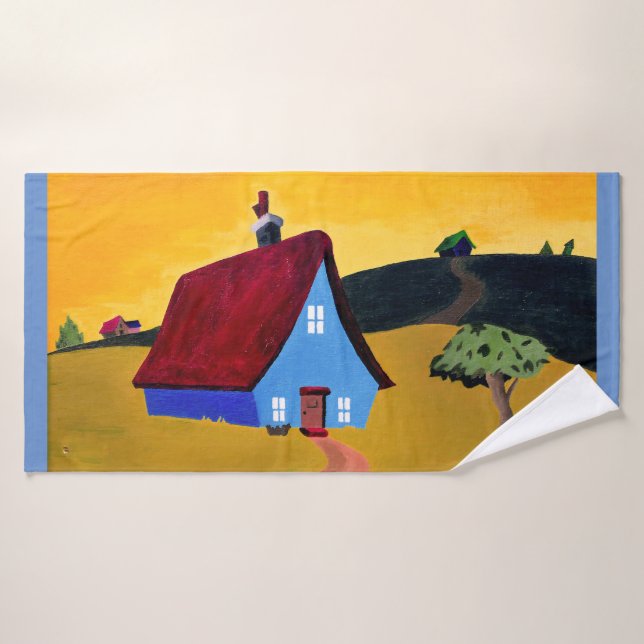 TOALLA DE BAÑO HOGAR DULCE HOGAR (Toalla de baño)