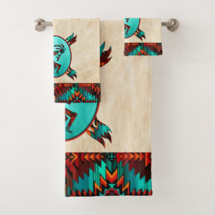 Toalla de baño Kokopelli del suroeste