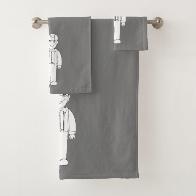 Toalla De Baño Miner De Carbón Set Gris Oscuro (In situ)