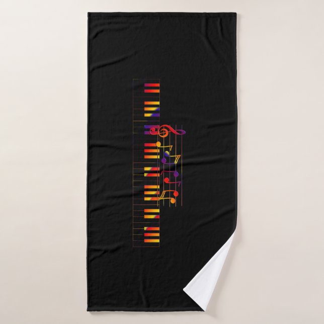 Toalla de baño "Música" (Toalla de baño)