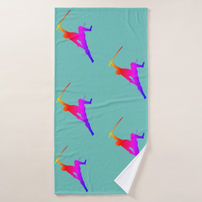 Toalla de baño Ninja (Toalla de baño)