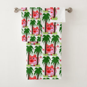 Toalla de baño para cerdos