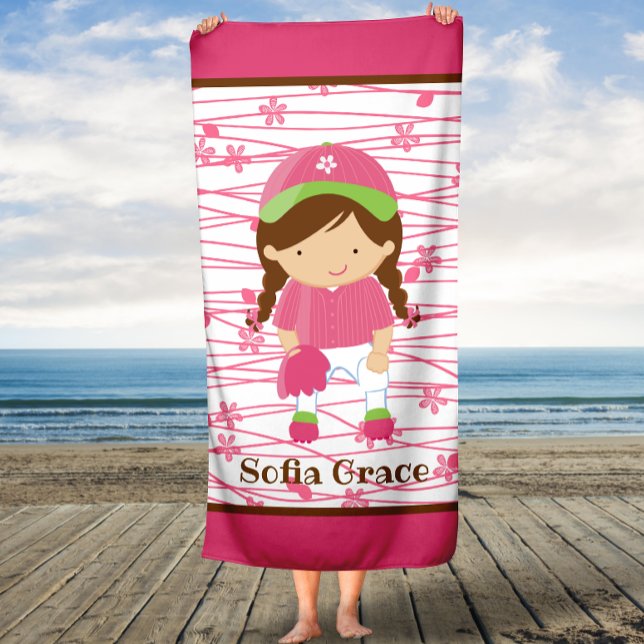 Toalla de baño personalizada para niños Chicas de  (Subido por el creador)