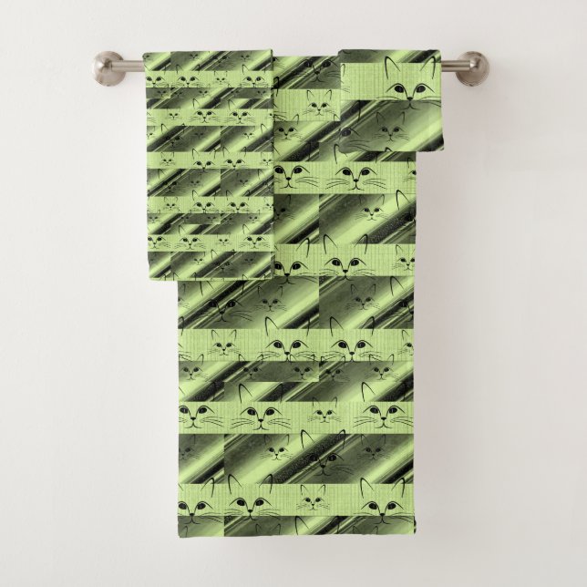 Toalla de baño Set de Gatos (In situ)