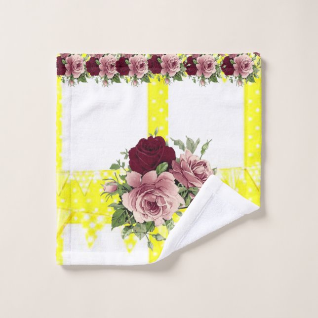 Toalla de baño Set Floral (Toallita)