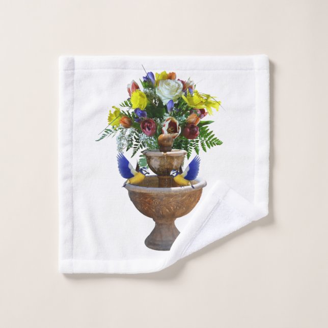 Toalla de baño Set Floral (Toallita)