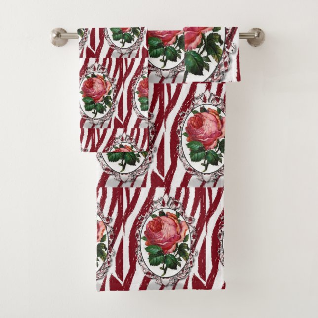 Toalla de baño Set Floral (In situ)