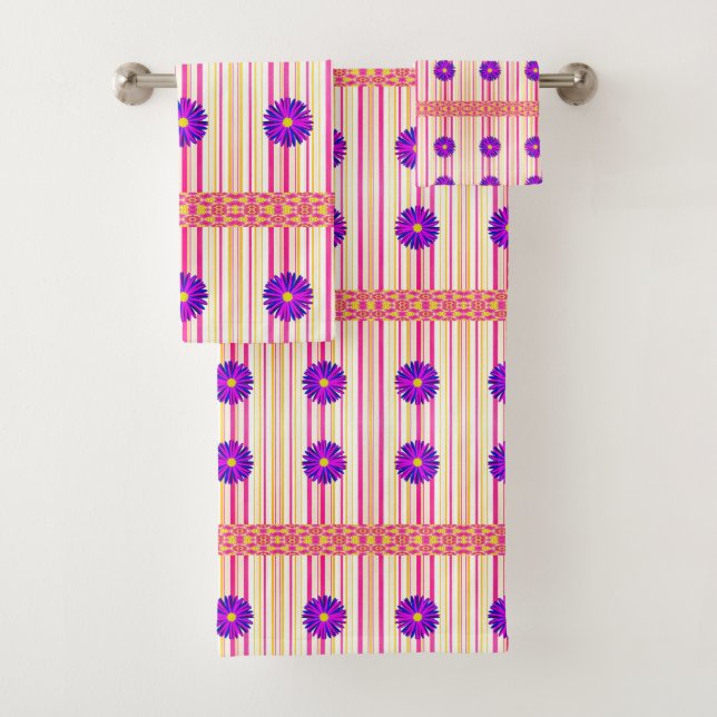 Toalla de baño Set Floral (In situ)