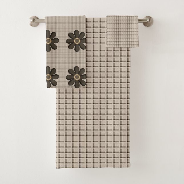 Toalla de baño Set Floral (In situ)