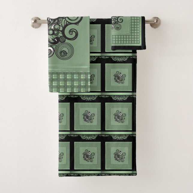 Toalla de baño Set Floral (In situ)