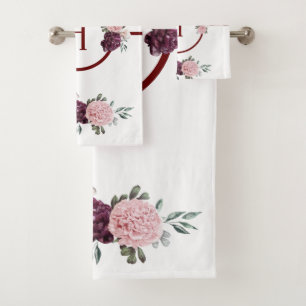 Toalla de baño Set Peonies from the Garden
