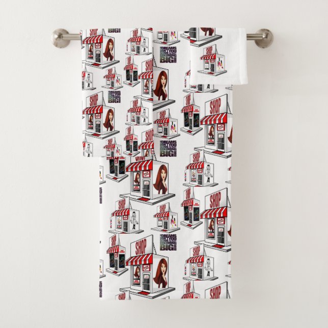 Toalla De Baño Set Salón De Belleza (In situ)