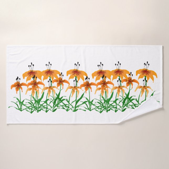 Toalla de baño Tiger Lily (Toalla de baño)