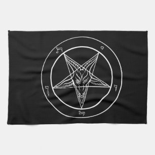 Toalla de Baphomet para el gimnasio, el golf o la
