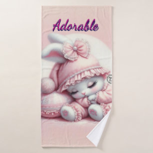 Toalla de bebé Adorable - Toalla con capucha ultra