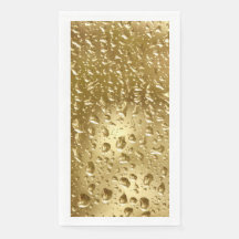 Toalla de bienvenida de la servilleta de papel